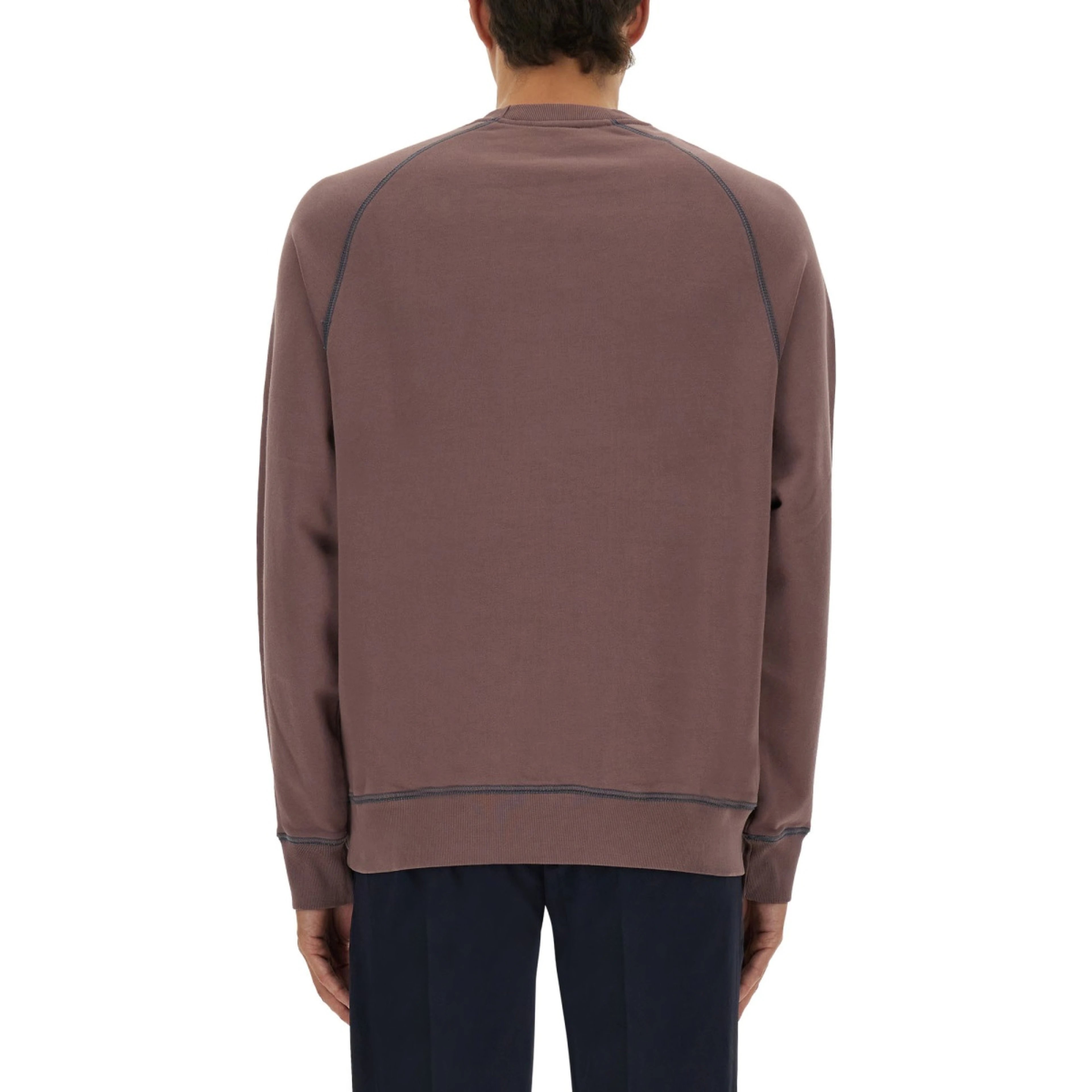 SWEATSHIRT WITH EMBROIDERY PS HAPPY