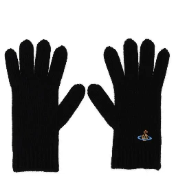 GLOVES WITH ORB EMBROIDERY