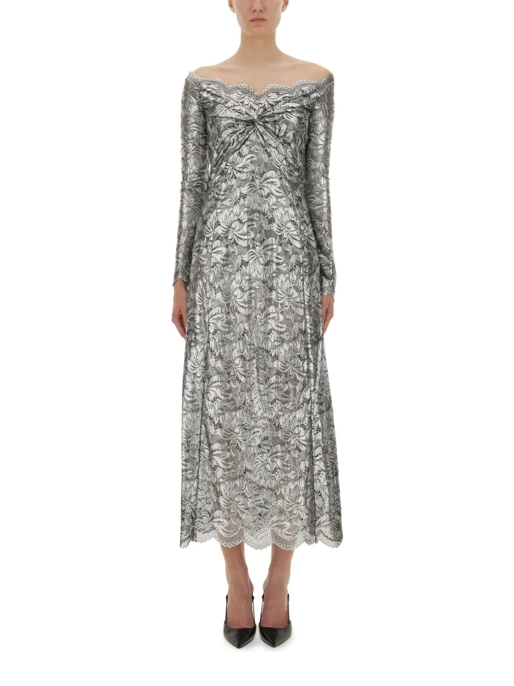 LONG LACE DRESS