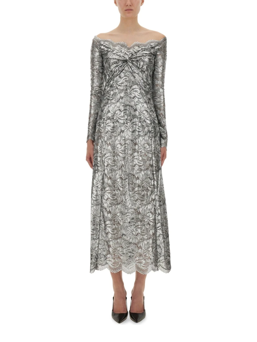 LONG LACE DRESS