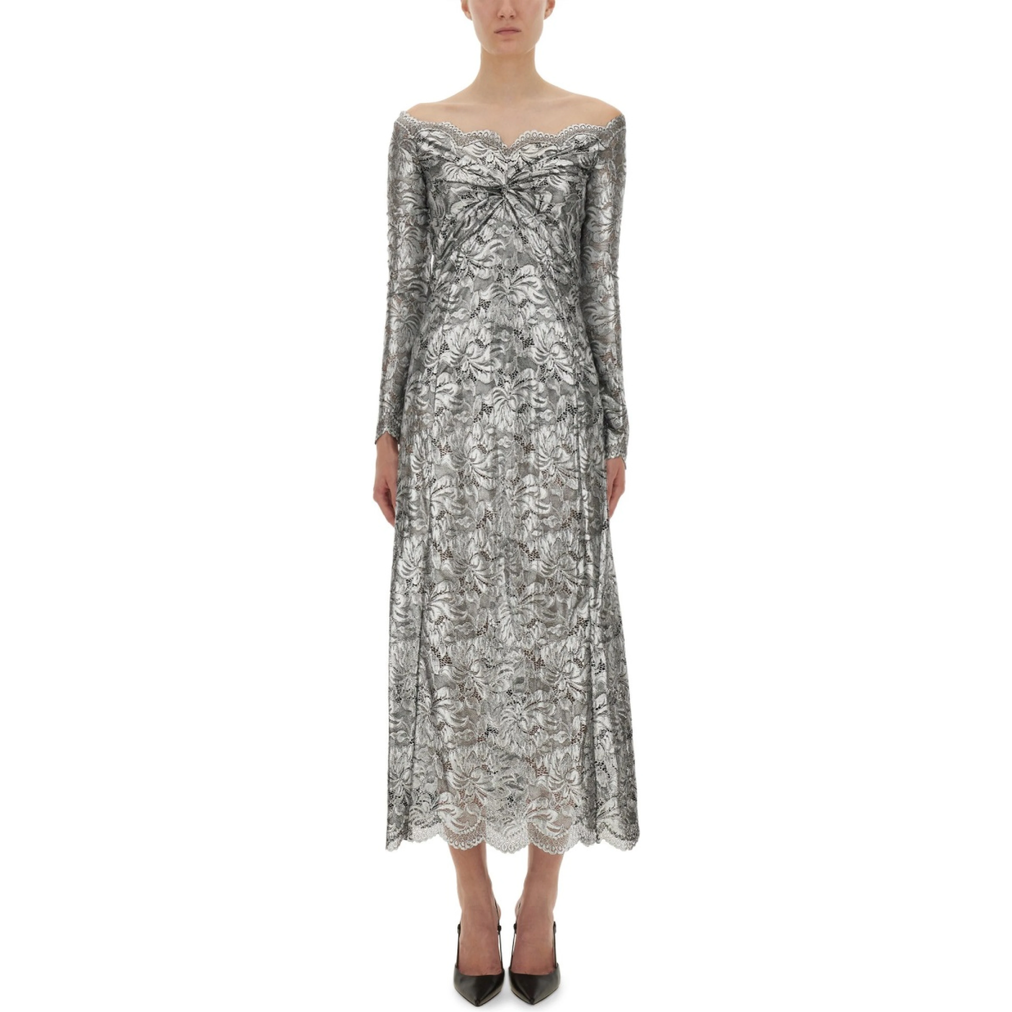 LONG LACE DRESS