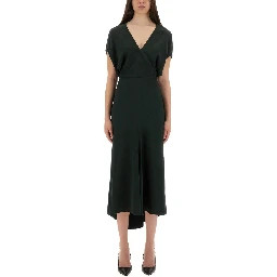 BLOUSON MIDI DRESS