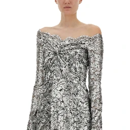 LONG LACE DRESS