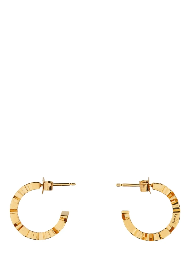 LOGO HOOP EARRINGS alternative