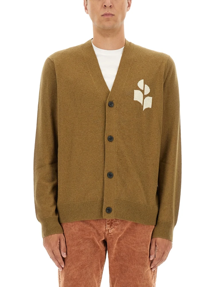 CARDIGAN WITH LOGO