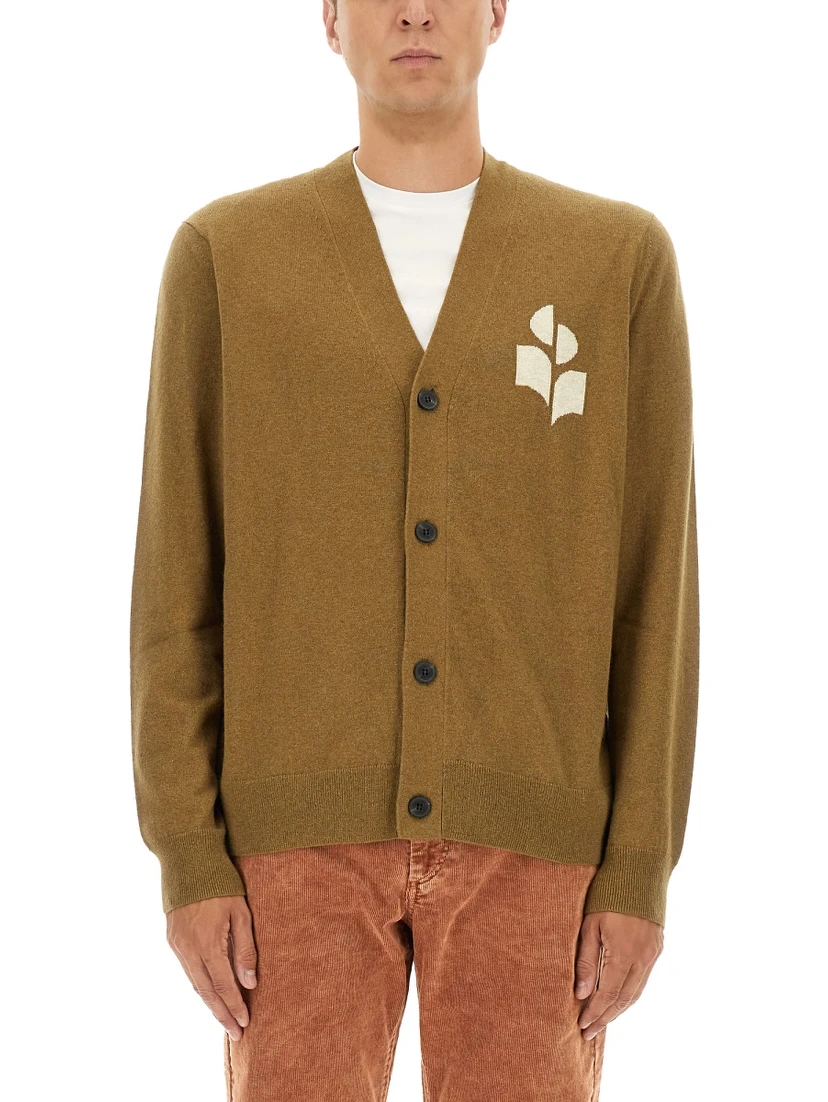 CARDIGAN WITH LOGO