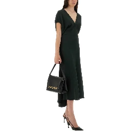 BLOUSON MIDI DRESS