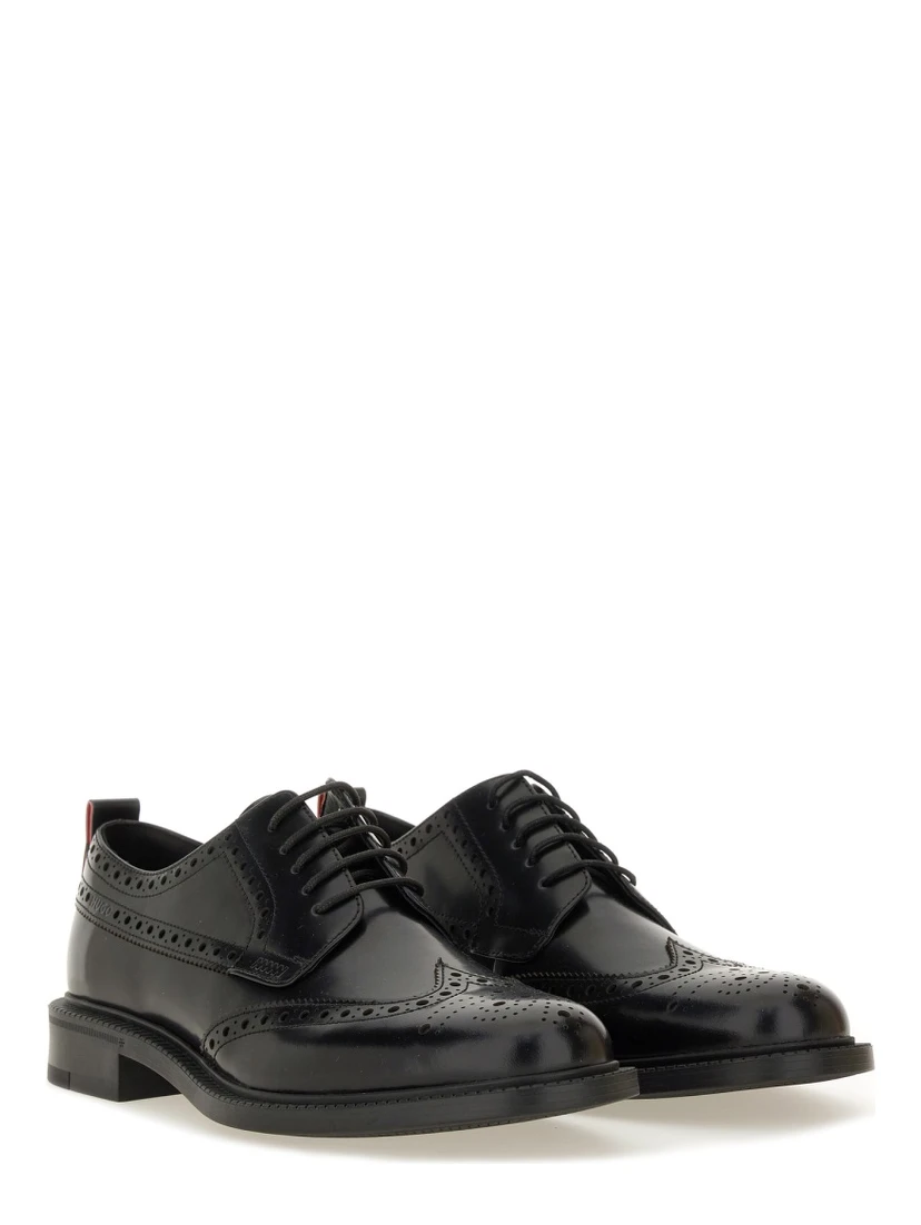 LEATHER DERBY LOAFER