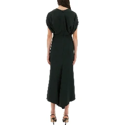 BLOUSON MIDI DRESS