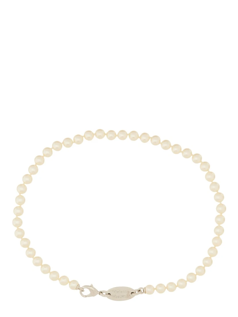"STUART" NECKLACE WITH SWAROWSKI PEARLS
