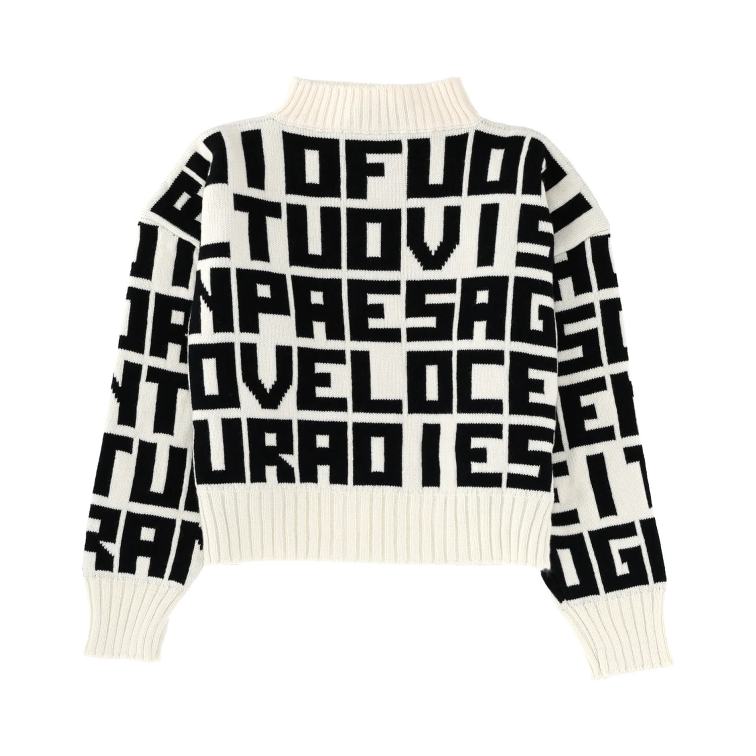 "MSGM X CATERINA FRONGIA" LETTERED SWEATER