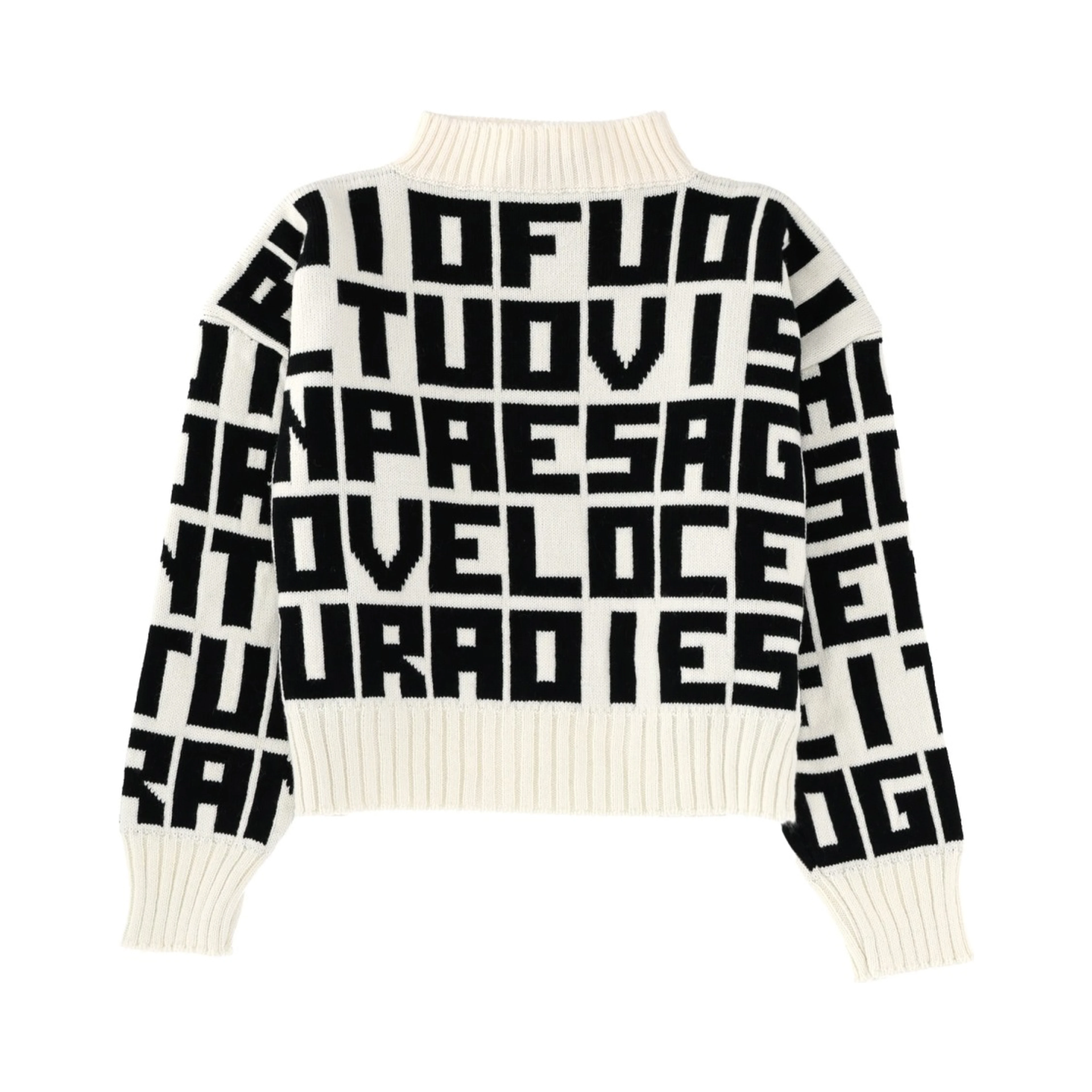 "MSGM X CATERINA FRONGIA" LETTERED SWEATER