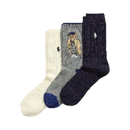3-PACK SOCKS