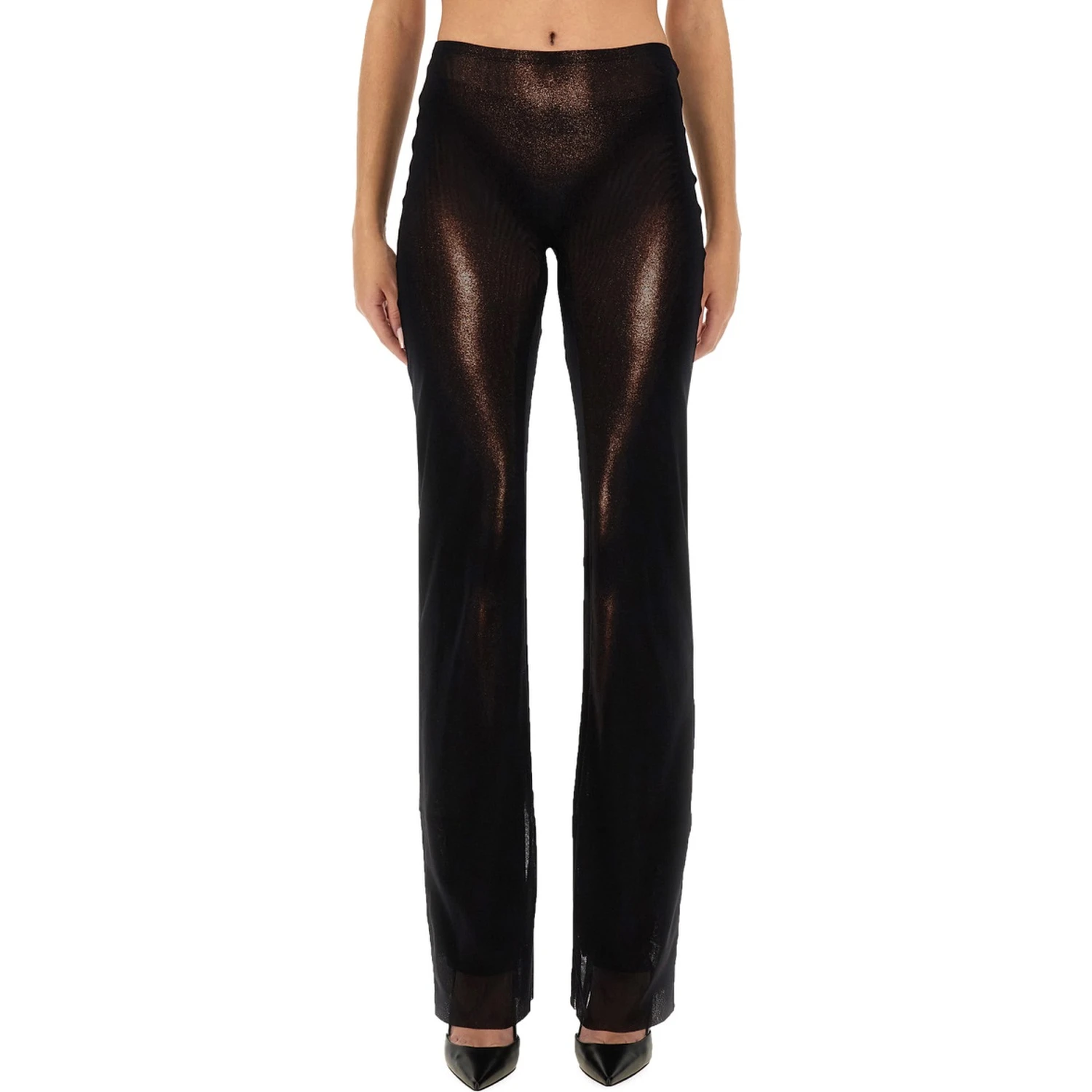 PANTS WITH "BODY DUST" PRINT