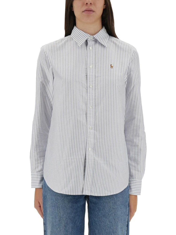 STRIPED OXFORD SHIRT