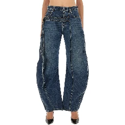 LOW-RISE JEANS