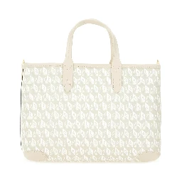 XS TOTE BAG WITH "I AM A PLASTIC BAG" PATTERN