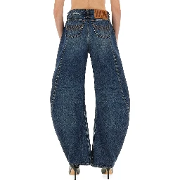 LOW-RISE JEANS