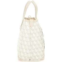 XS TOTE BAG WITH "I AM A PLASTIC BAG" PATTERN