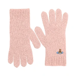 GLOVES WITH ORB EMBROIDERY