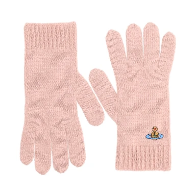 GLOVES WITH ORB EMBROIDERY