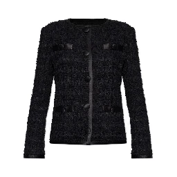 DOUBLE CREPE SINGLE-BREASTED JACKET