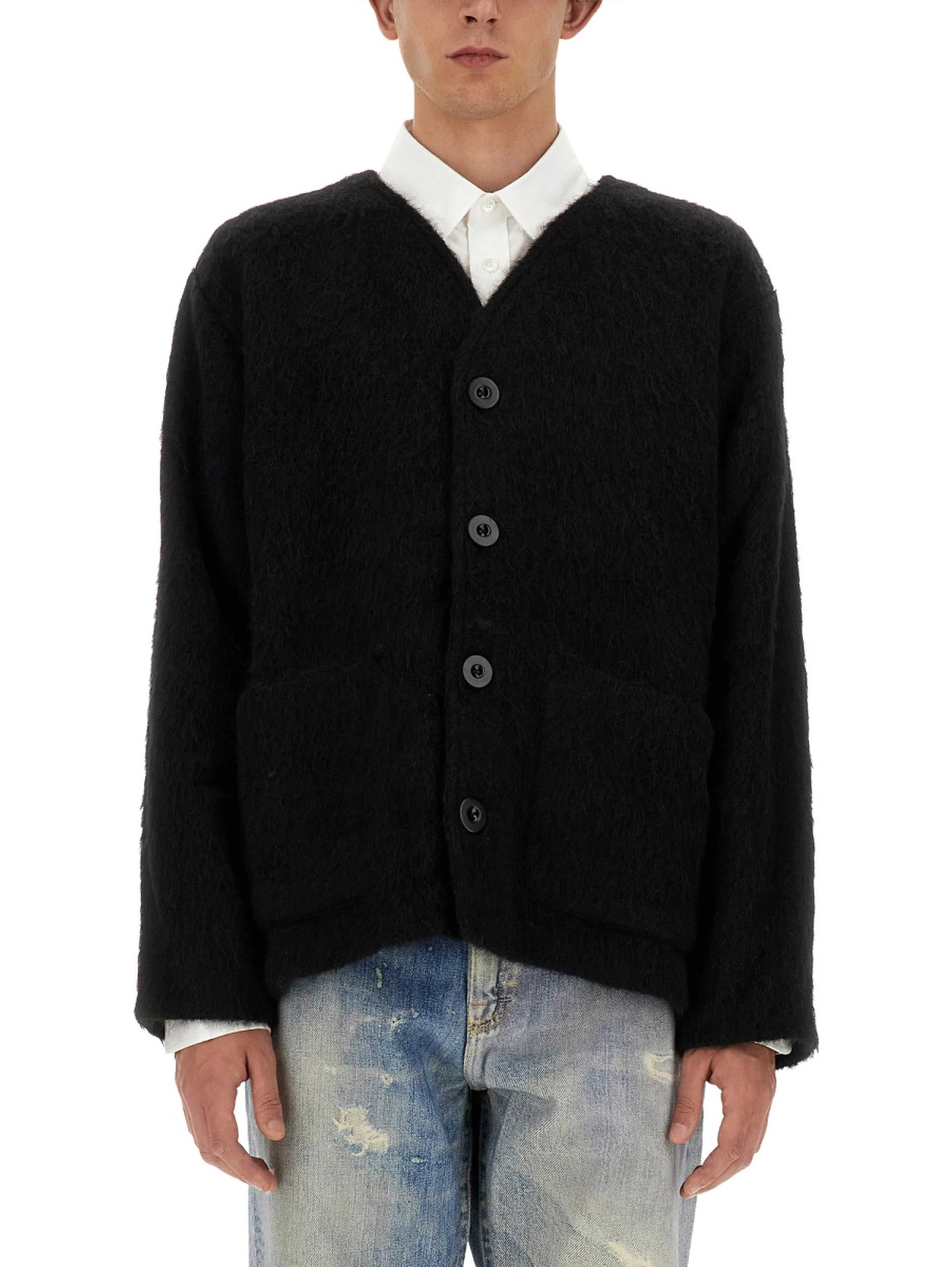 V-NECK CARDIGAN