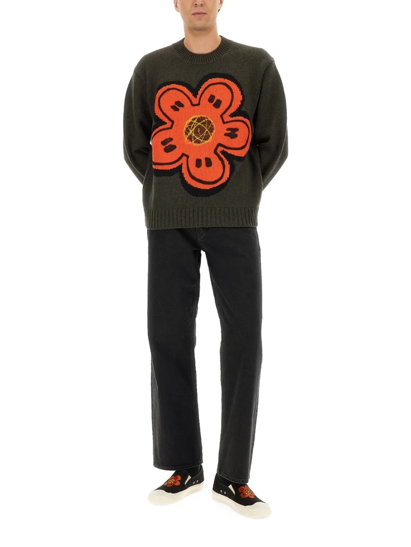 SWEATER WITH "BOKE FLOWER"