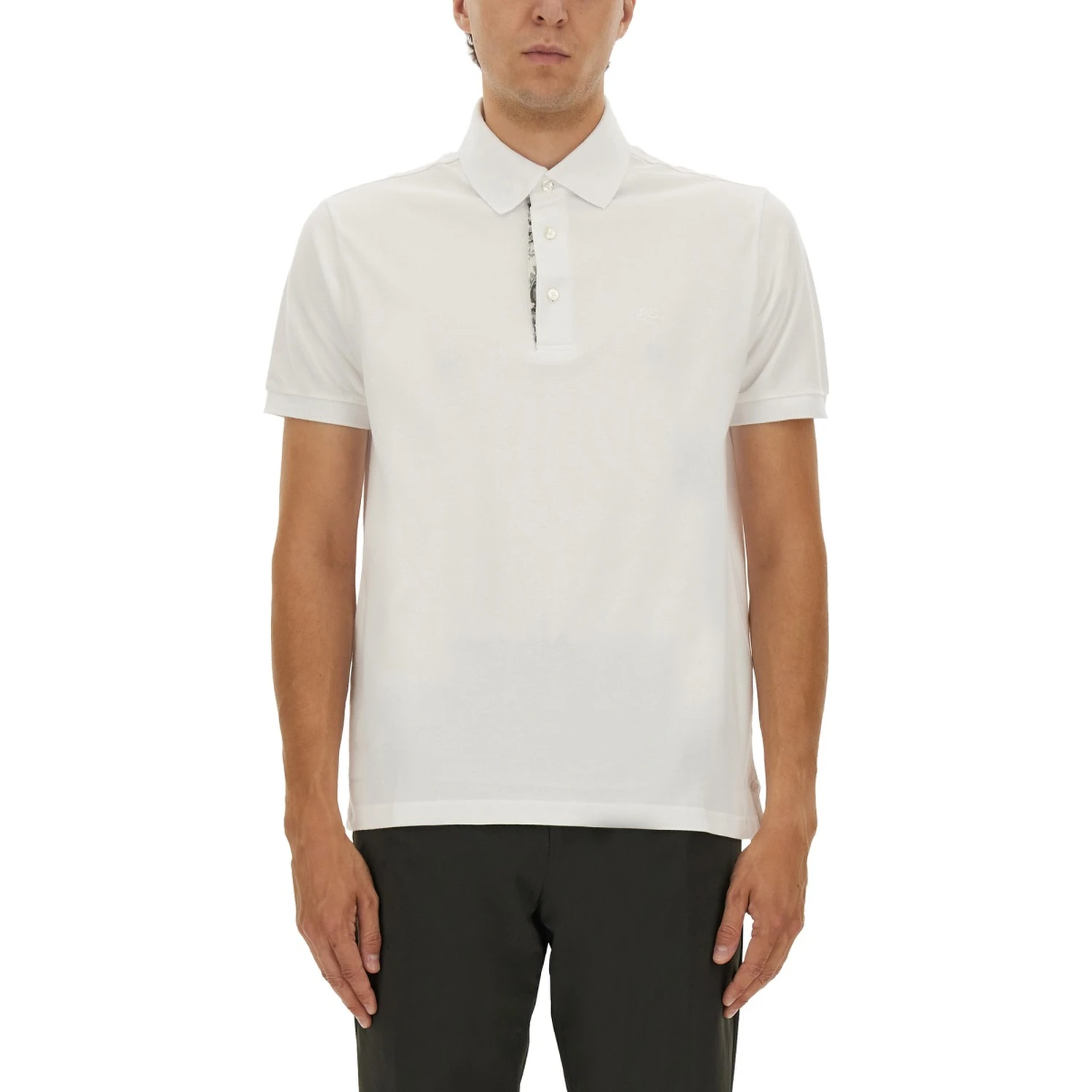 POLO SHIRT WITH EMBROIDERED PEGASUS