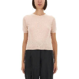 WOOL CREW NECK T-SHIRT