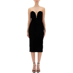 VELVET COCKTAIL DRESS