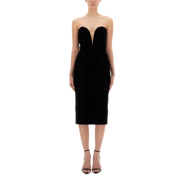 VELVET COCKTAIL DRESS