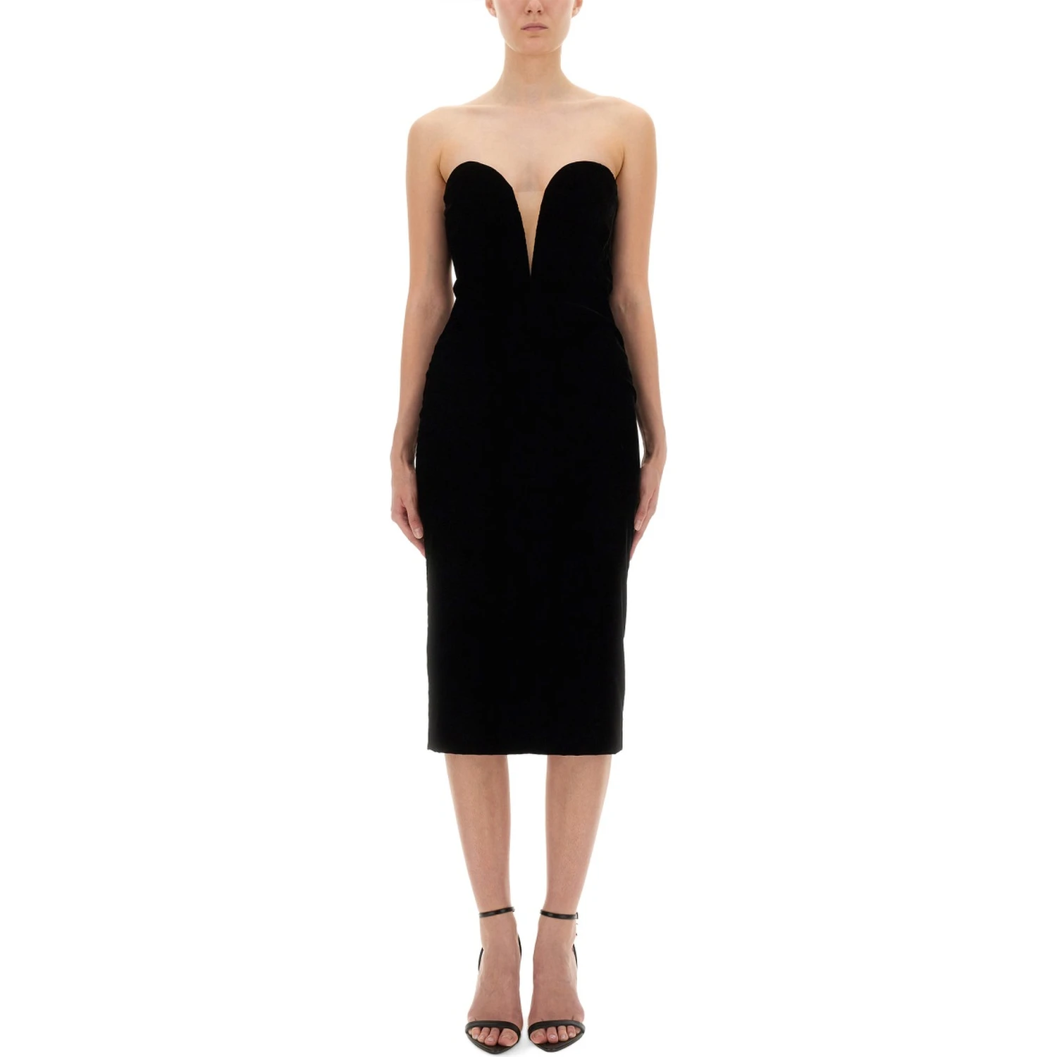 VELVET COCKTAIL DRESS