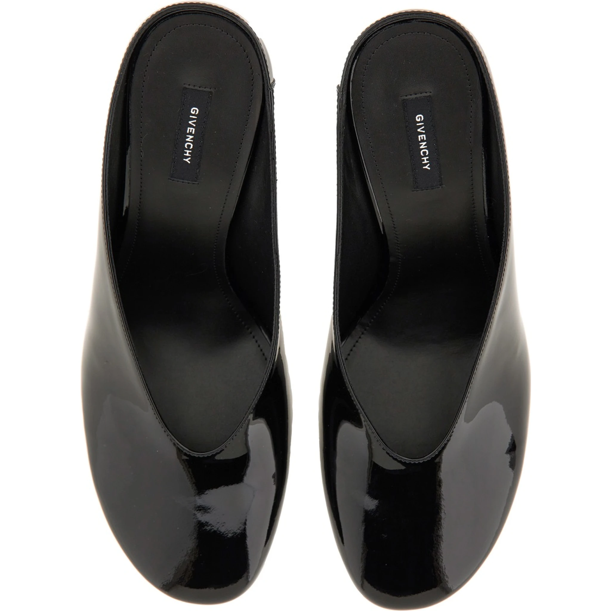 "SCULPTED" LEATHER PUMPS