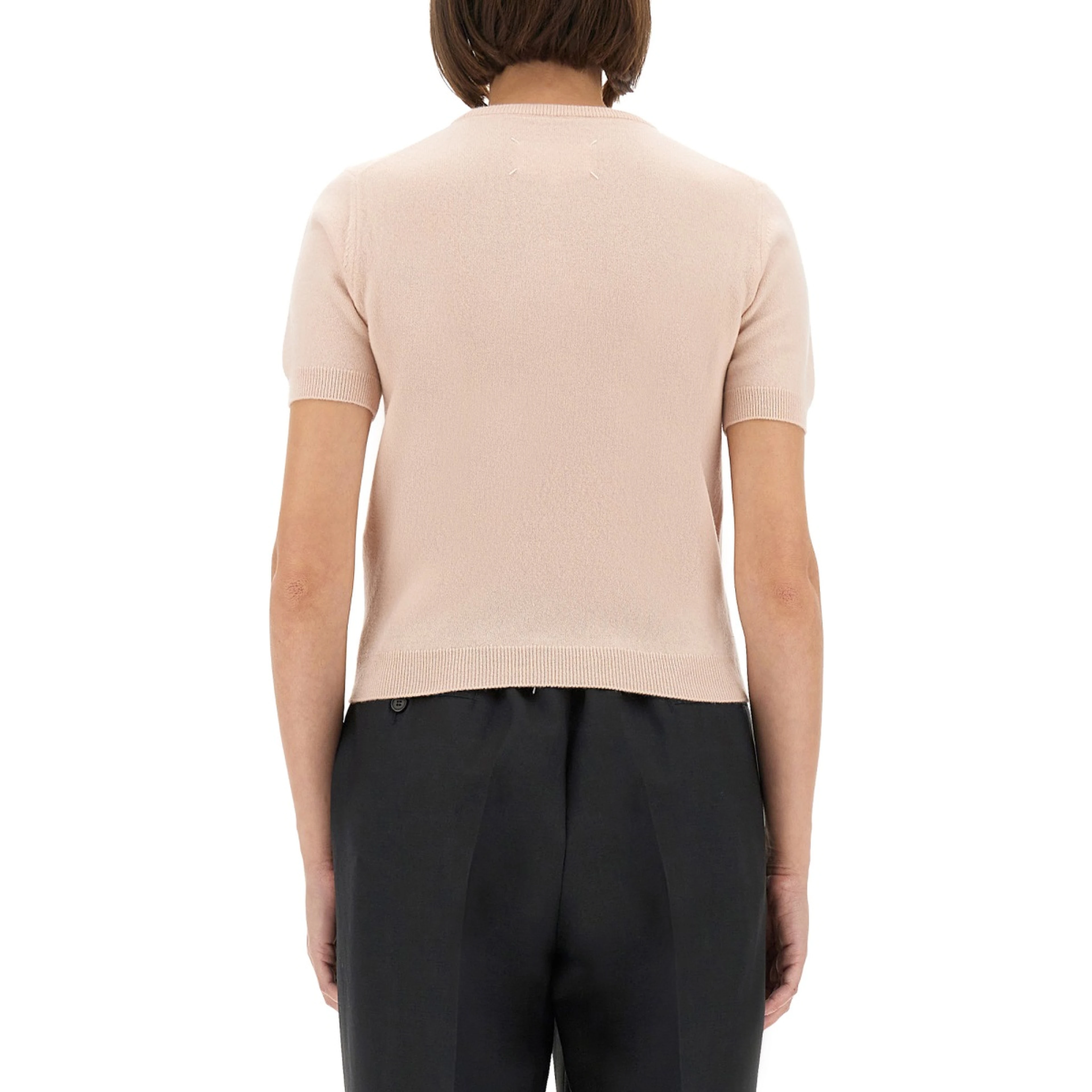 WOOL CREW NECK T-SHIRT