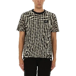 MONOGRAMMED JACQUARD T-SHIRT