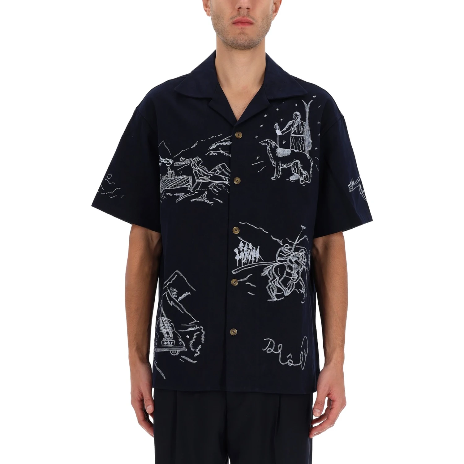 SHIRT WITH EMBROIDERY