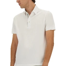 POLO SHIRT WITH EMBROIDERED PEGASUS