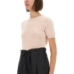 WOOL CREW NECK T-SHIRT