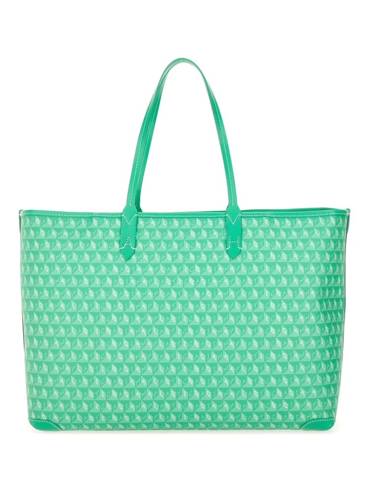 TOTE BAG WITH "I AM A PLASTIC BAG" PATTERN alternative