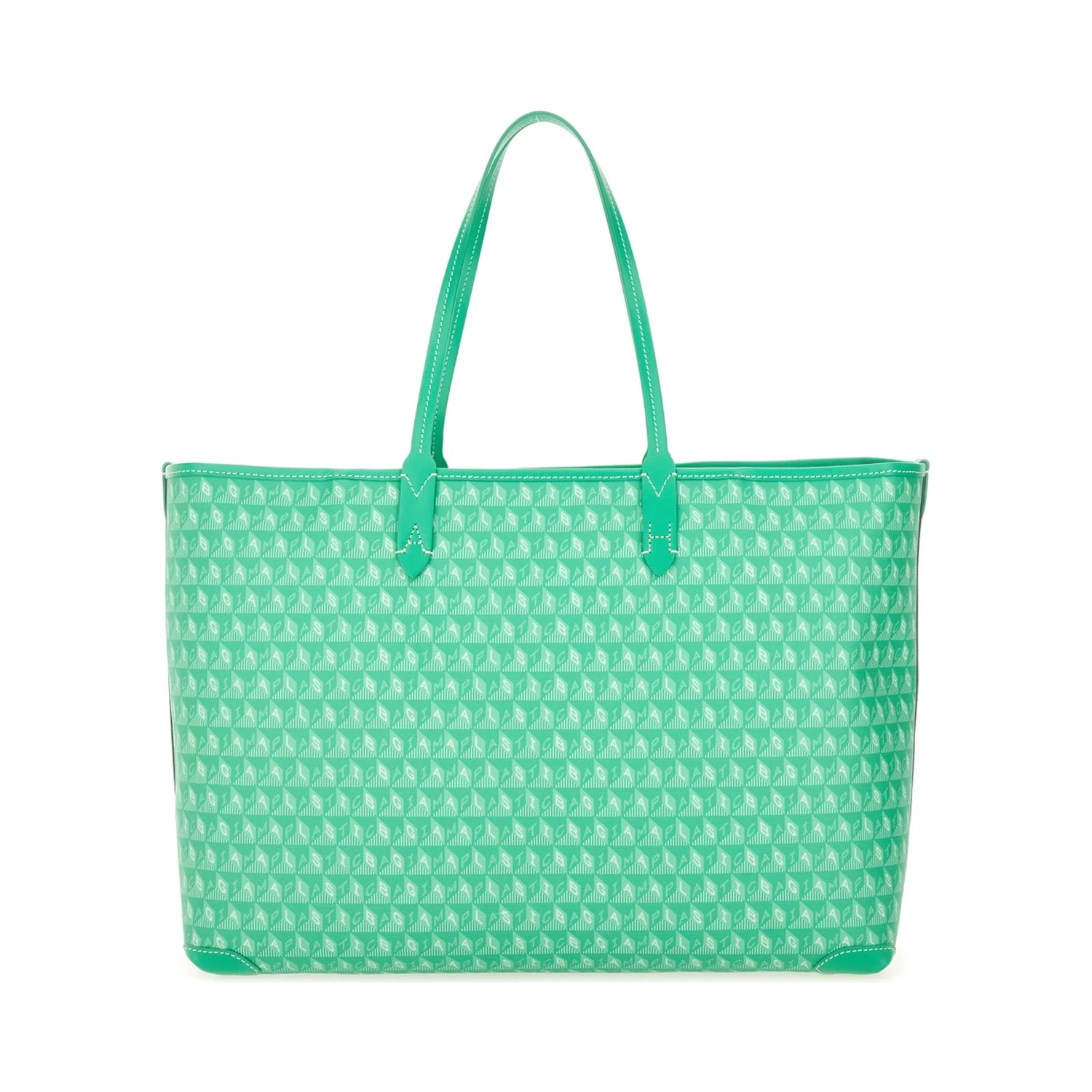 TOTE BAG WITH "I AM A PLASTIC BAG" PATTERN