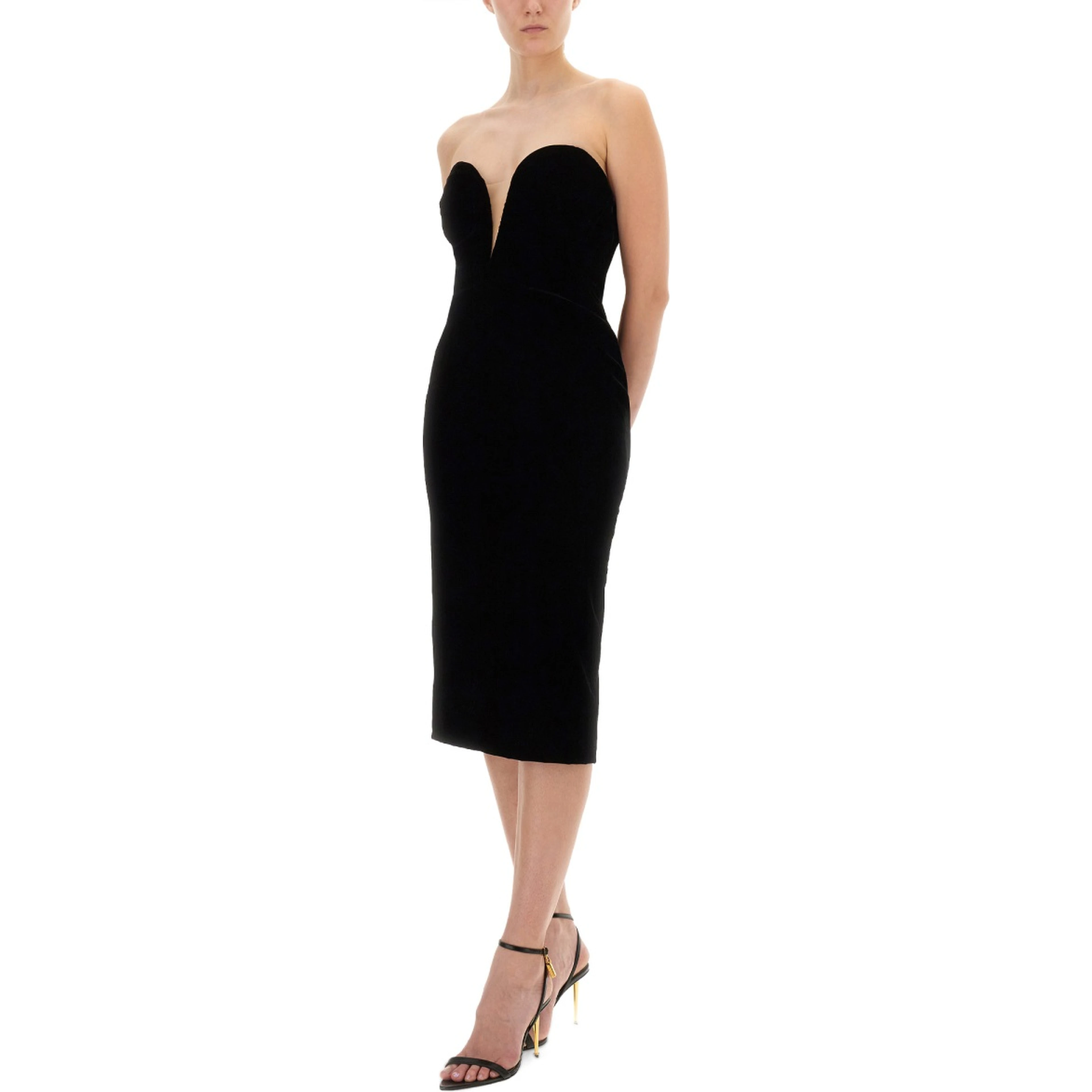 VELVET COCKTAIL DRESS