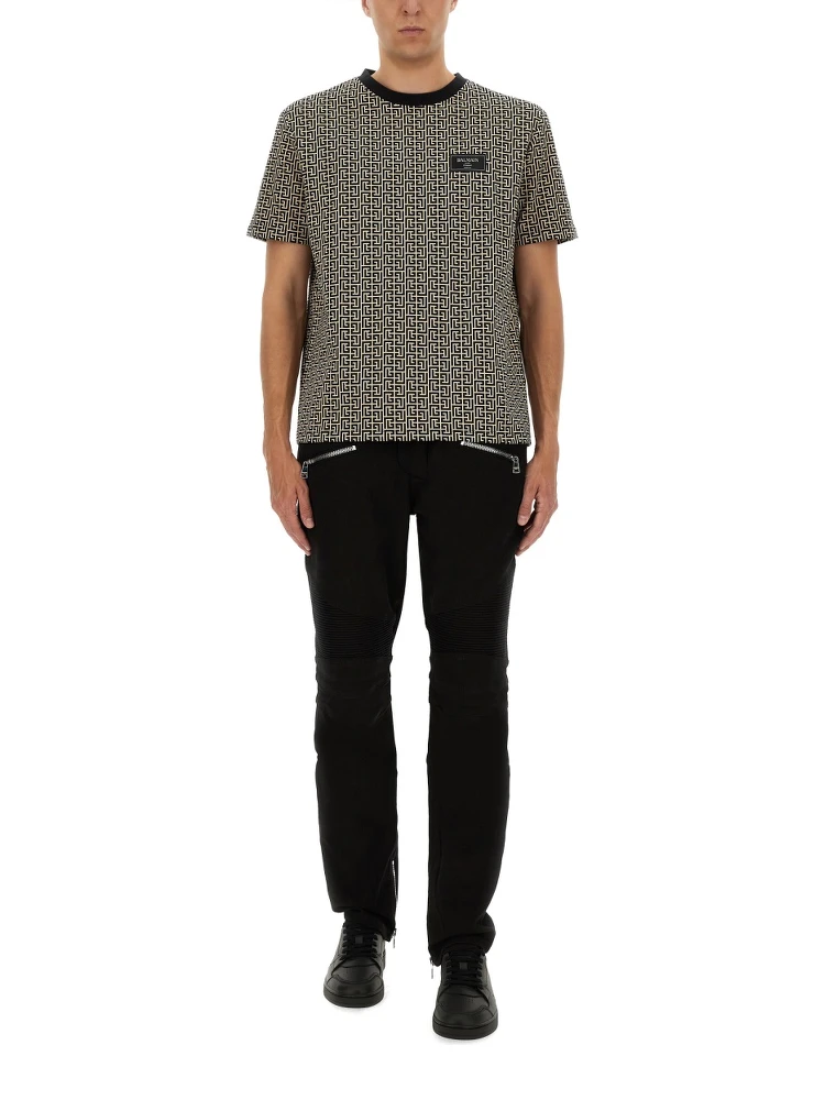 MONOGRAMMED JACQUARD T-SHIRT alternative