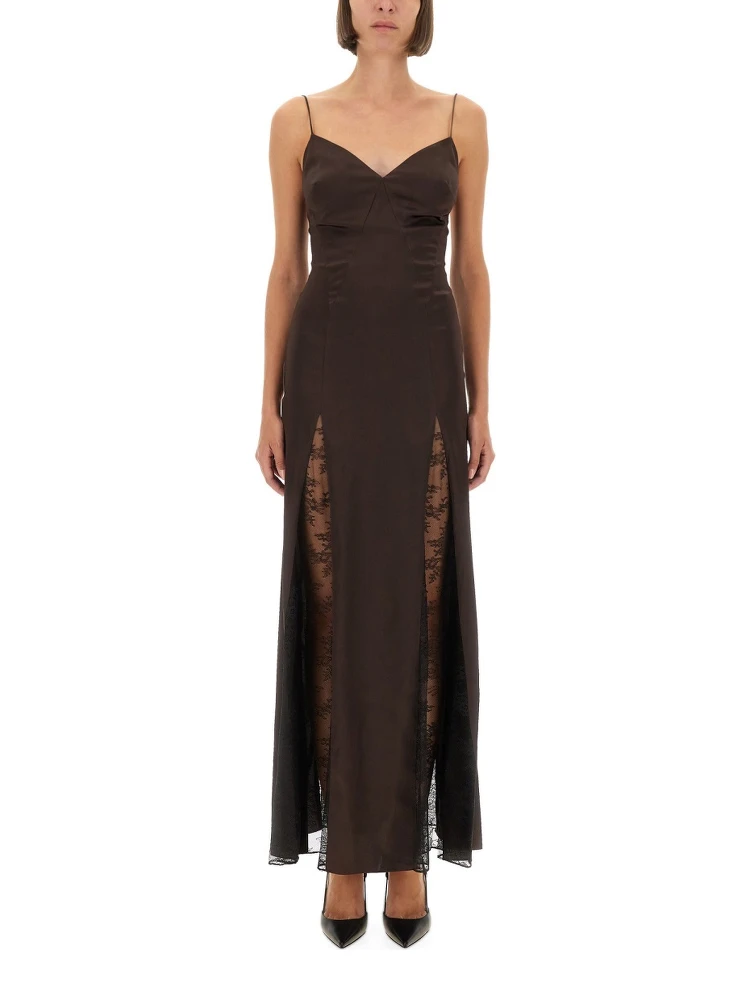 "TRINITY" SATIN DRESS