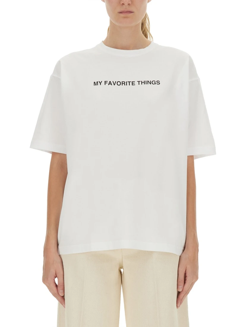 T-SHIRT WITH PRINT