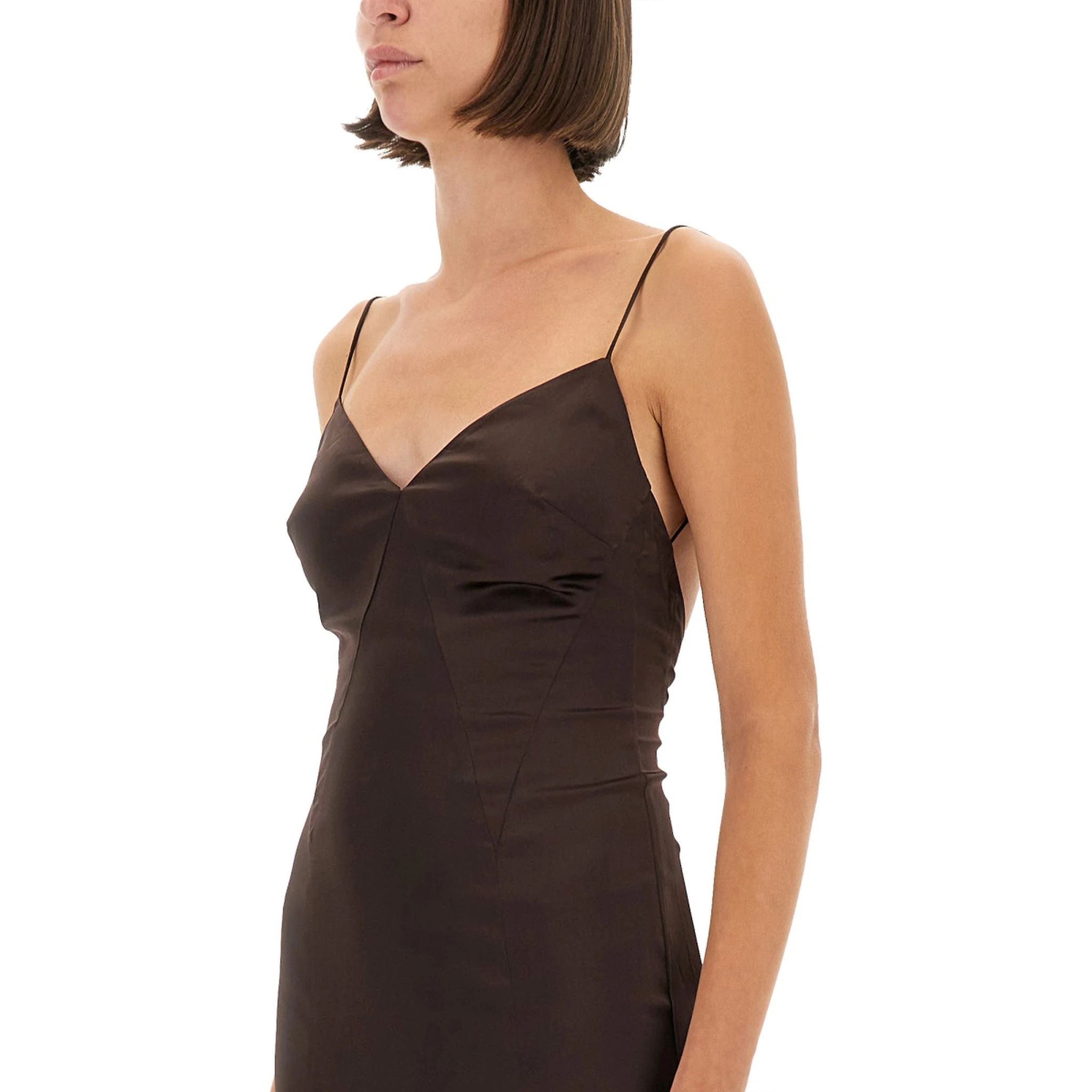 "TRINITY" SATIN DRESS