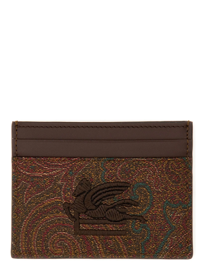 PAISLEY PRINT CARD HOLDER