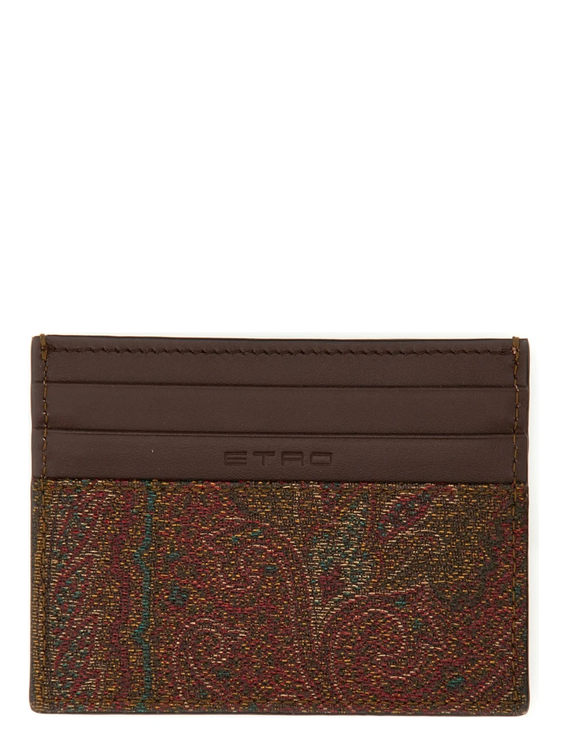 PAISLEY PRINT CARD HOLDER
