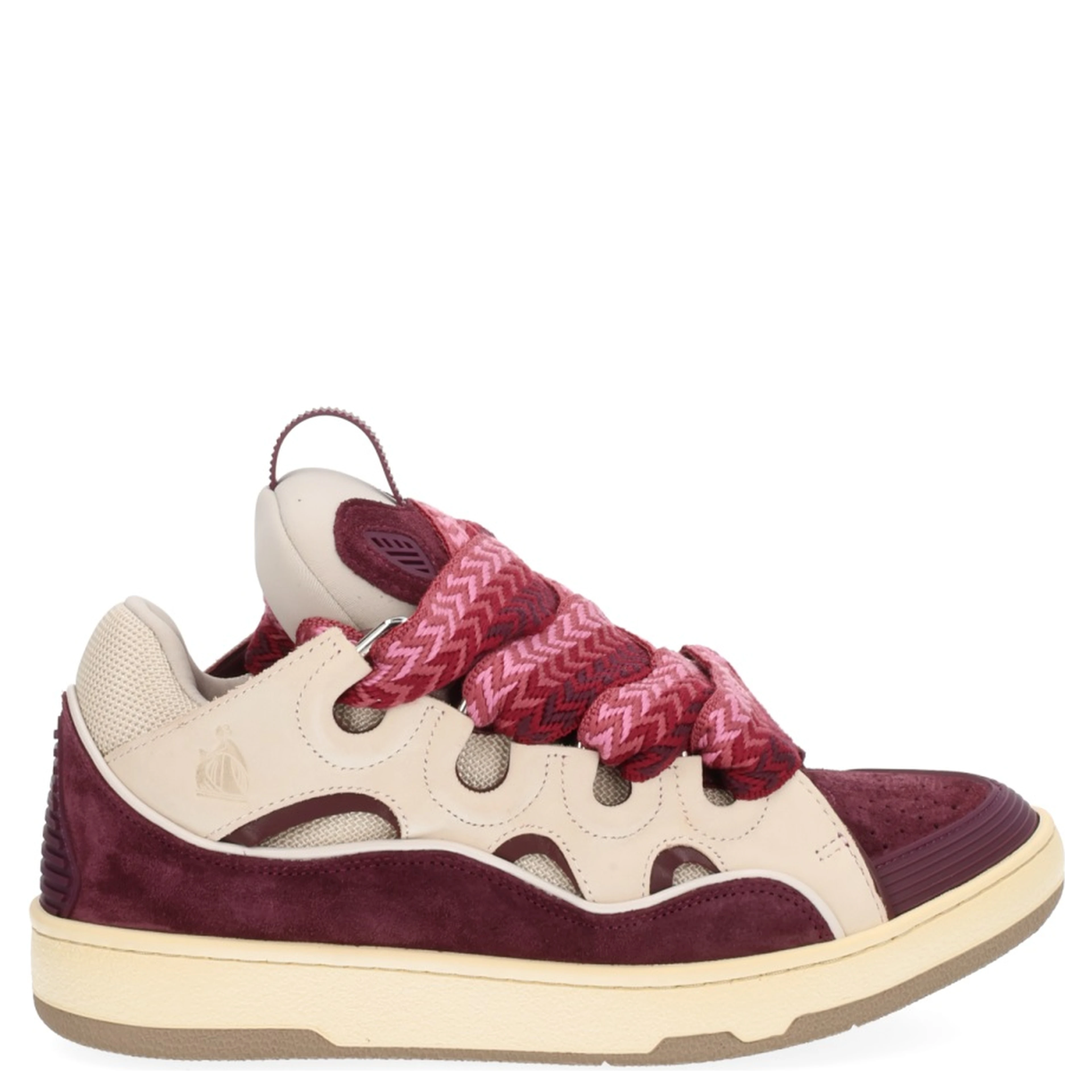 LEATHER "CURB" SNEAKER