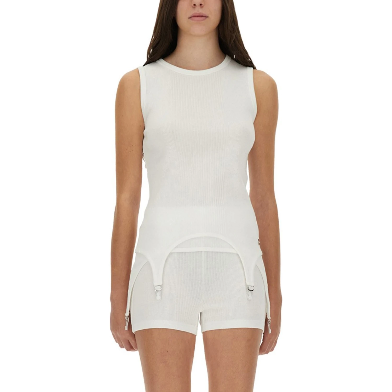 TOP WITH GARTER DETAIL